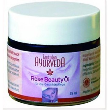 Aliejus veidui Rose Beauty, Santulan Ayurveda, 25 ml Aliejus veidui Rose Beauty, Santulan Ayurveda, 25 ml