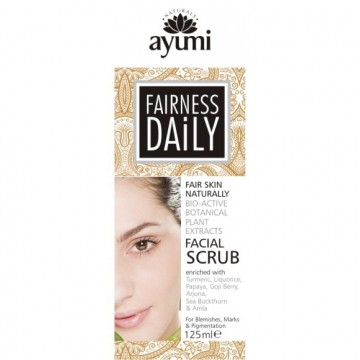 Veido šveitiklis "Fairness Daily", Ayumi, 125 ml Veido šveitiklis "Fairness Daily", Ayumi, 125 ml