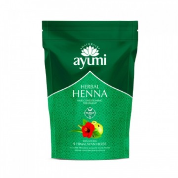 Augalinė gydomoji plaukų kaukė Henna, Ayumi Augalinė gydomoji plaukų kaukė Henna, Ayumi