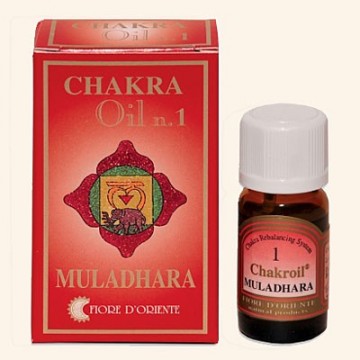 Muladhara čakros aliejus Fiore D'Oriente, 10 ml. Muladhara čakros aliejus Fiore D'Oriente, 10 ml.