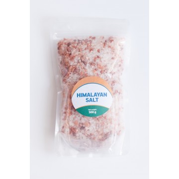 Rožinė Himalajų druska, stambi, 500 g Rožinė Himalajų druska, stambi, 500 g