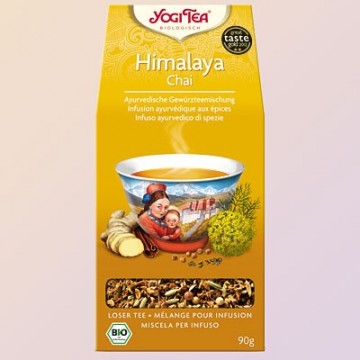 Himalajų prieskoninė ajurvedinė arbata, ekologiška, biri, Yogi Tea, 90g Himalajų prieskoninė ajurvedinė arbata, ekologiška, biri, Yogi Tea, 90g