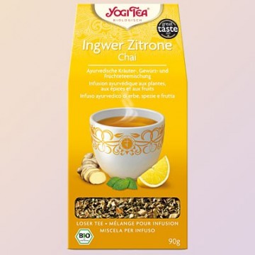 Ajurvedinė arbata su imbieru ir citrina, ekologiška, biri, Yogi Tea, 90g Ajurvedinė arbata su imbieru ir citrina, ekologiška, biri, Yogi Tea, 90g