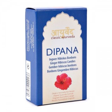 Imbiero ir kinrožės (hibiscus) ledinukai DIPANA, Classic Ayurveda, 50 g Imbiero ir kinrožės (hibiscus) ledinukai DIPANA, Classic Ayurveda, 50 g