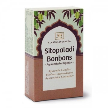Ajurvediniai ledinukai Sitopaladi, Classic Ayurveda, 50 g Ajurvediniai ledinukai Sitopaladi, Classic Ayurveda, 50 g