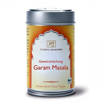 Prieskonių mišinys Garam Masala, ekologiškas, Classic Ayurveda, 50 g Prieskonių mišinys Garam Masala, ekologiškas, Classic Ayurveda, 50 g