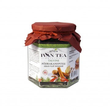 Siauralapio gauromečio (Ivan-čai) arbata žiemai, biri, Estvita, 50 g Siauralapio gauromečio (Ivan-čai) arbata žiemai, biri, Estvita, 50 g
