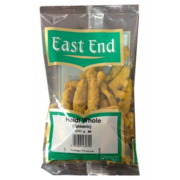 Ciberžolės šaknys, nesmulkintos, East End, 200 g Ciberžolės šaknys, nesmulkintos, East End, 200 g