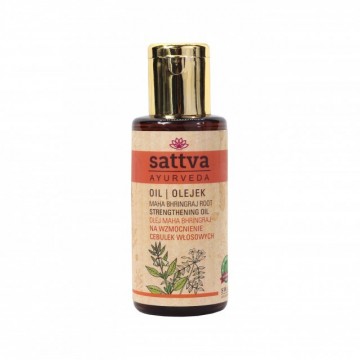 Stiprinantis plaukų aliejus Maha Bhringraj, Sattva Ayurveda, 100ml Stiprinantis plaukų aliejus Maha Bhringraj, Sattva Ayurveda, 100ml