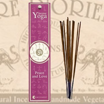 Jogos smilkalai PEACE and LOVE, Fiore D'Oriente, 12 g, 8 vnt. Jogos smilkalai PEACE and LOVE, Fiore D'Oriente, 12 g, 8 vnt.