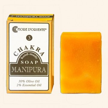Manipura čakros muilas, Fiore D'Oriente, 70g Manipura čakros muilas, Fiore D'Oriente, 70g