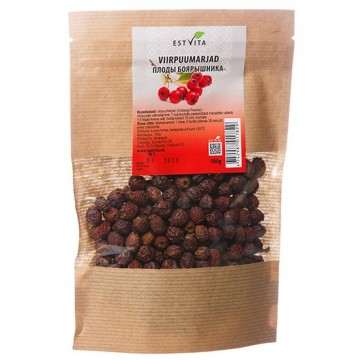 Džiovinti gudobelių vaisiai, 100 g, Estvita Džiovinti gudobelių vaisiai, 100 g, Estvita
