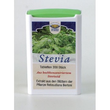 Saldiklis Stevijos tabletės, 18,5 g (300 vnt.) Saldiklis Stevijos tabletės, 18,5 g (300 vnt.)