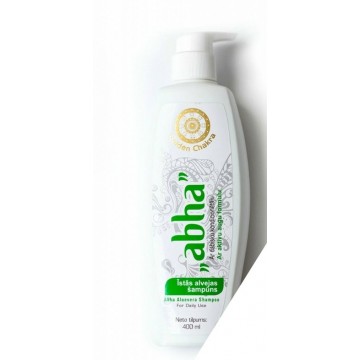 Plaukų šampūnas-kondicionierius su alavijais AloeVera ABHA, Golden Chakra, 400ml Plaukų šampūnas-kondicionierius su alavijais AloeVera ABHA, Golden Chakra, 400ml