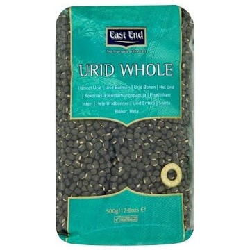 Juodosios pupelės Urid Whole, East End, 500 g Juodosios pupelės Urid Whole, East End, 500 g