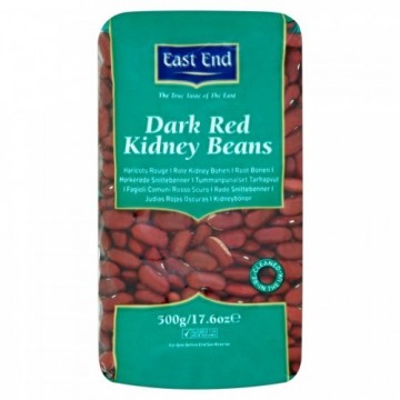 Raudonosios pupelės Red Kidney Beans, East End, 500g Raudonosios pupelės Red Kidney Beans, East End, 500g