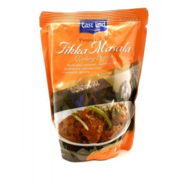 Tikka Masala padažas kepimui, East End, 375 g Tikka Masala padažas kepimui, East End, 375 g
