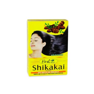Sausas plaukų šampūnas milteliais Shikakai , Hesh, 100g Sausas plaukų šampūnas milteliais Shikakai , Hesh, 100g