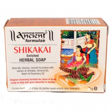 Muilas kūnui ir plaukams Ancient Shikakai, Hesh, 75g Muilas kūnui ir plaukams Ancient Shikakai, Hesh, 75g