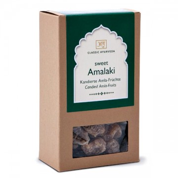 Saldūs džiovinto amla vaisiaus saldainiai Sweet Amalaki, 200 g Saldūs džiovinto amla vaisiaus saldainiai Sweet Amalaki, 200 g