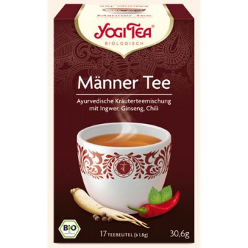 Prieskoninė arbata vyrams "Men's Tea", Yogi Tea, 17 pakelių Prieskoninė arbata vyrams "Men's Tea", Yogi Tea, 17 pakelių