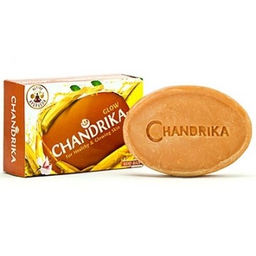 Ajurvedinis muilas su santalu ir šafranu, Chandrika, 75 g Ajurvedinis muilas su santalu ir šafranu, Chandrika, 75 g