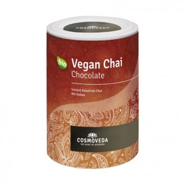 Tirpi arbata veganams Chocolate , Vegan Chai, ekologiška, 200 g Tirpi arbata veganams Chocolate , Vegan Chai, ekologiška, 200 g