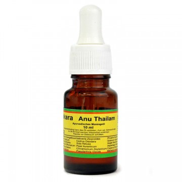 Aliejus nosiai Anu Thailam, Sree Sankara, 10 ml Aliejus nosiai Anu Thailam, Sree Sankara, 10 ml