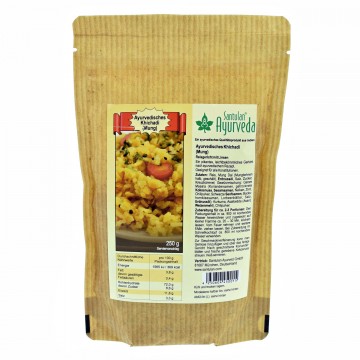 Ryžių ir pupuolių Khichadi (kičari), Santulan, 250 g Ryžių ir pupuolių Khichadi (kičari), Santulan, 250 g