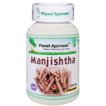 Maisto papildas "Manjistha" (širdžialapė raudė), ekologiškas, Planet Ayurveda, 60 kapsulių Maisto papildas "Manjistha" (širdžialapė raudė), ekologiškas, Planet Ayurveda, 60 kapsulių