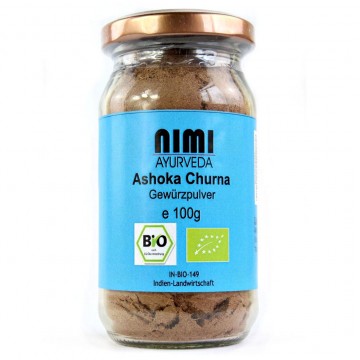 Ashoka (indinės raudenos) medžio žievės milteliai, ekologiški, Nimi Ayurveda, 100g Ashoka (indinės raudenos) medžio žievės milteliai, ekologiški, Nimi Ayurveda, 100g