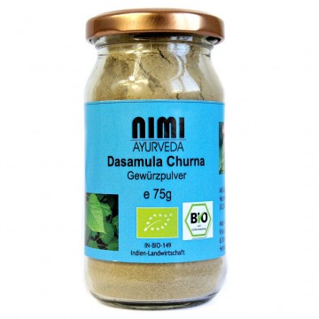 Dashamula (dasamula, dashamoola) žolelių mišinys milteliais, Nimi Ayurveda, 75g Dashamula (dasamula, dashamoola) žolelių mišinys milteliais, Nimi Ayurveda, 75g