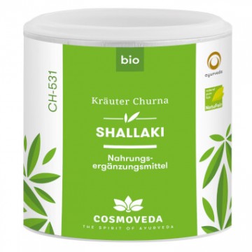 Shallaki (Pluoštinė bosvelija) milteliai, ekologiški, 100 g Shallaki (Pluoštinė bosvelija) milteliai, ekologiški, 100 g
