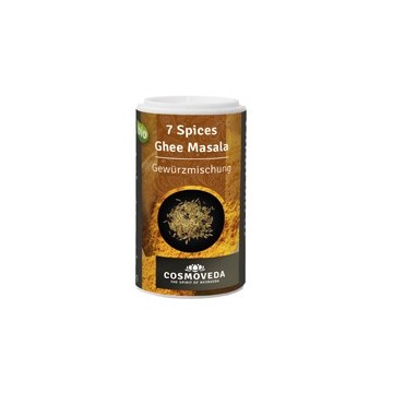 Ekologiškas prieskonių mišinys "Ghee Masala", Cosmoveda, 25 g Ekologiškas prieskonių mišinys "Ghee Masala", Cosmoveda, 25 g