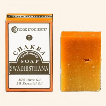 Swadhistana čakros muilas, Fiore D'Oriente, 70g Swadhistana čakros muilas, Fiore D'Oriente, 70g