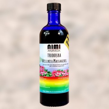 Ajurvedinis kūno aliejus Tridosha, Nimi Ayurveda, 200ml Ajurvedinis kūno aliejus Tridosha, Nimi Ayurveda, 200ml