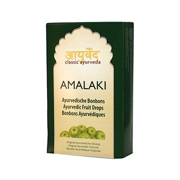 Indiškojo lapainio (Amla) vaisiaus ledinukai AMALAKI, 50 g Indiškojo lapainio (Amla) vaisiaus ledinukai AMALAKI, 50 g