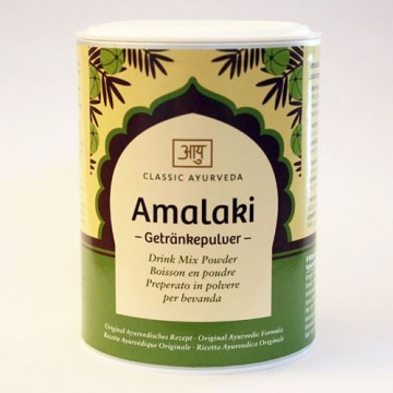 Indiškojo lapainio (Amla) vaisiaus gėrimo milteliai Amalaki, 200 g Indiškojo lapainio (Amla) vaisiaus gėrimo milteliai Amalaki, 200 g