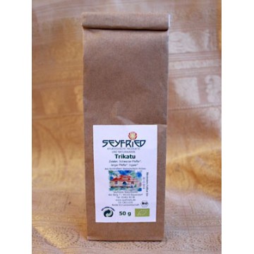Trikatu prieskonių mišinys, ekologiškas, maltas, 50 g Trikatu prieskonių mišinys, ekologiškas, maltas, 50 g