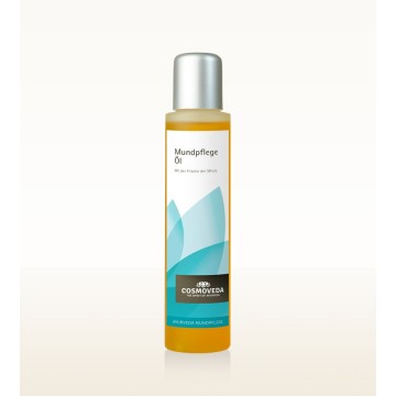 Ajurvedinis burnos priežiūros aliejus Cosmoveda, 100 ml Ajurvedinis burnos priežiūros aliejus Cosmoveda, 100 ml