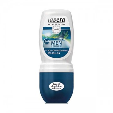 Rutulinis dezodorantas vyrams Men Sensitiv, Lavera, 50 ml Rutulinis dezodorantas vyrams Men Sensitiv, Lavera, 50 ml